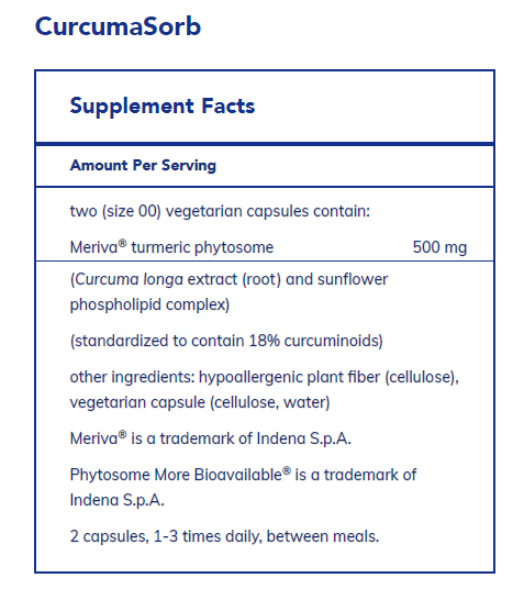 CurcumaSorb 180's