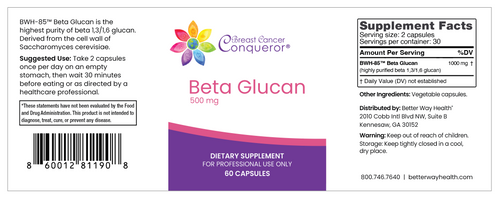 Beta Glucan 500mg