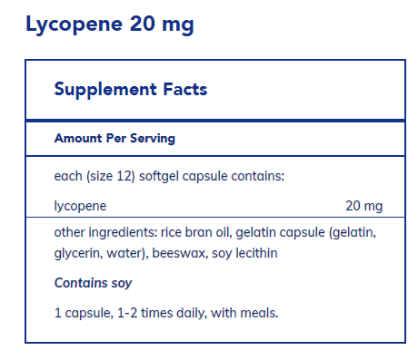 Lycopene 20 mg